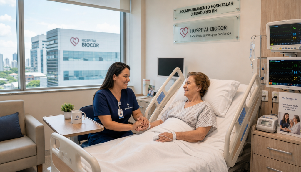 Acompanhamento Hospitalar Hospital Biocor Cuidadores BH