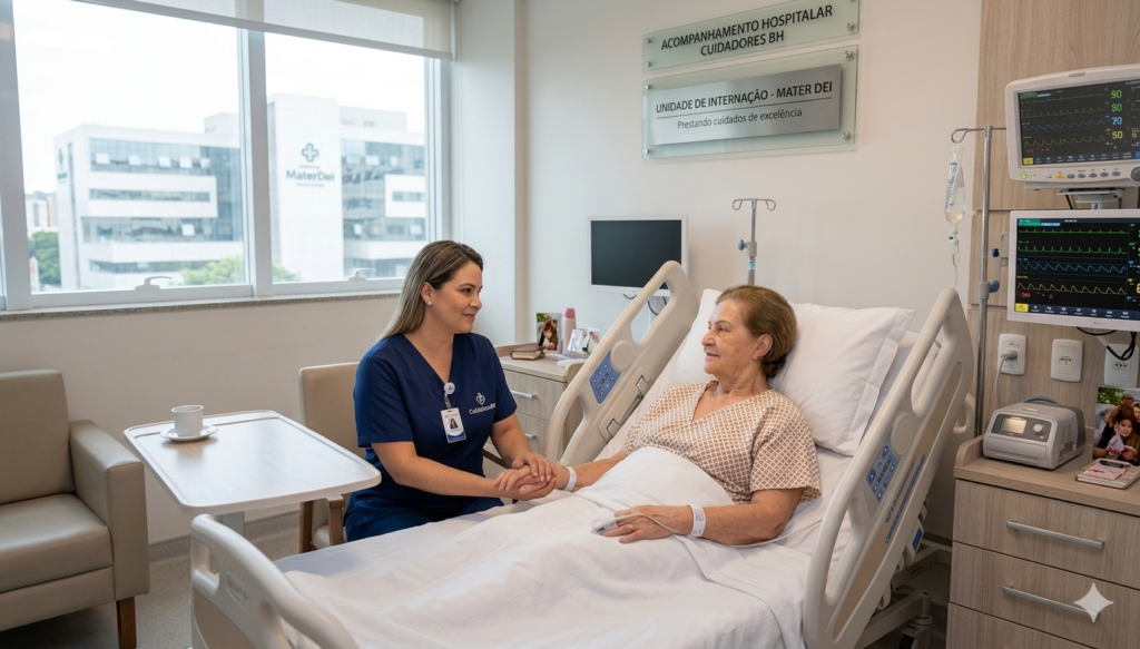 Acompanhamento Hospitalar no Hospital Mater Dei - Cuidadores BH